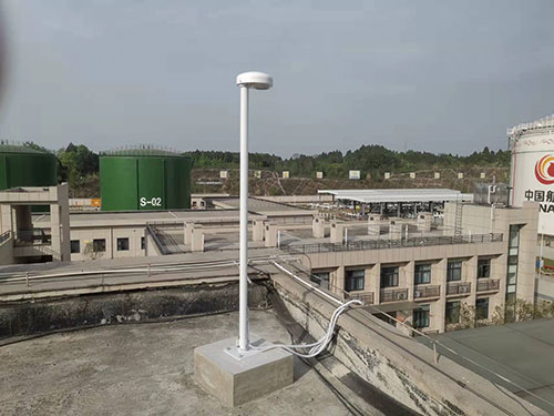 雷電預警系統的內部接線