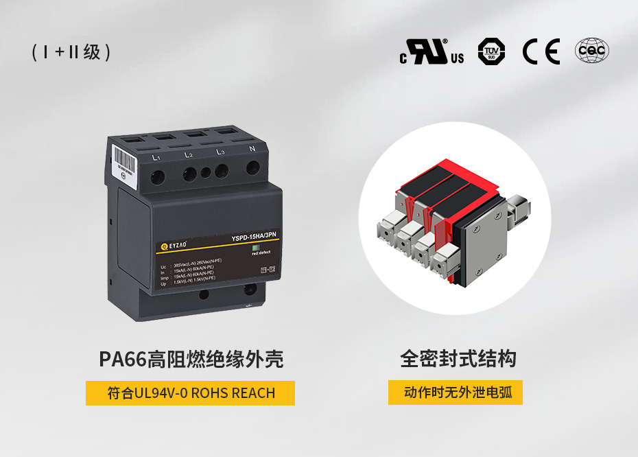 易造防雷浪涌保護器（防雷器）的主要優勢