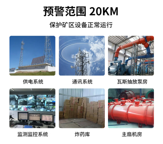 雷電預警系統-保護礦區設備正常運行