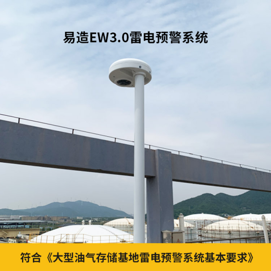建筑物防雷措施-易造EW3.0雷電預警系統