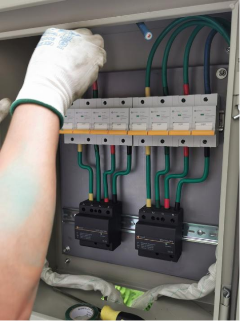 浪涌保護器的接線方法-實景圖